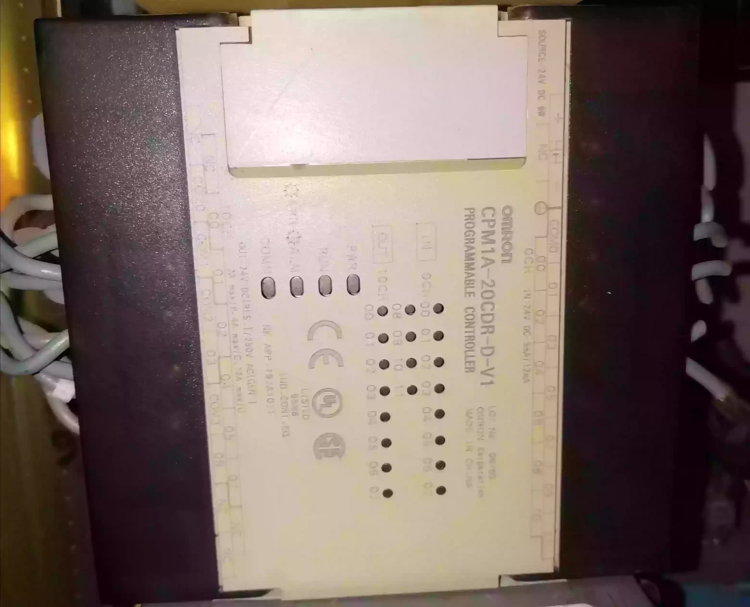 CPM1A-20CDR-D-V1 OMRON PROGAMMABLE CONTROLLER stock in Pride Bangladesh do Supply and Program of PLC