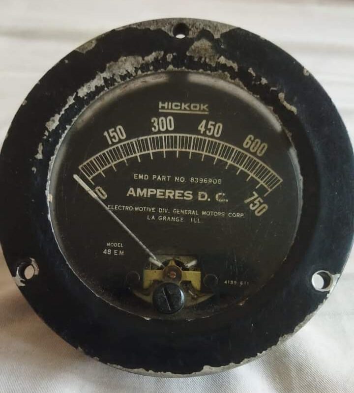 HICKOK EMD 8396908 Amperes D.C Guage meter in stock