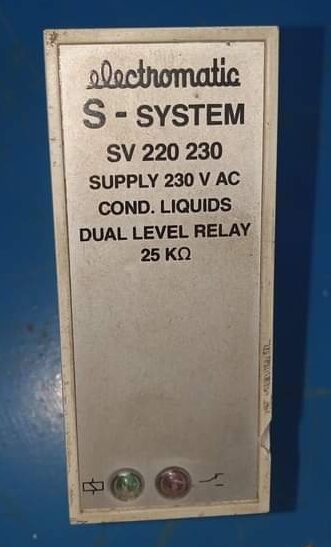 S-system SV 220 230 cond. liquids dual level relay 25 kΩ have
