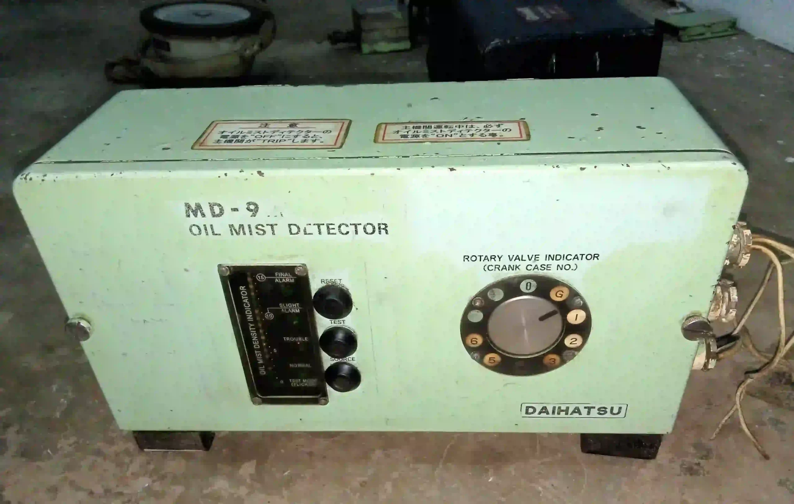 DAIHATSU MD-9M MD-14M OMD-21 MD-SX MD-SXII 15 ppm Bilge Alarm Monitor Oil Mist Detector, PB