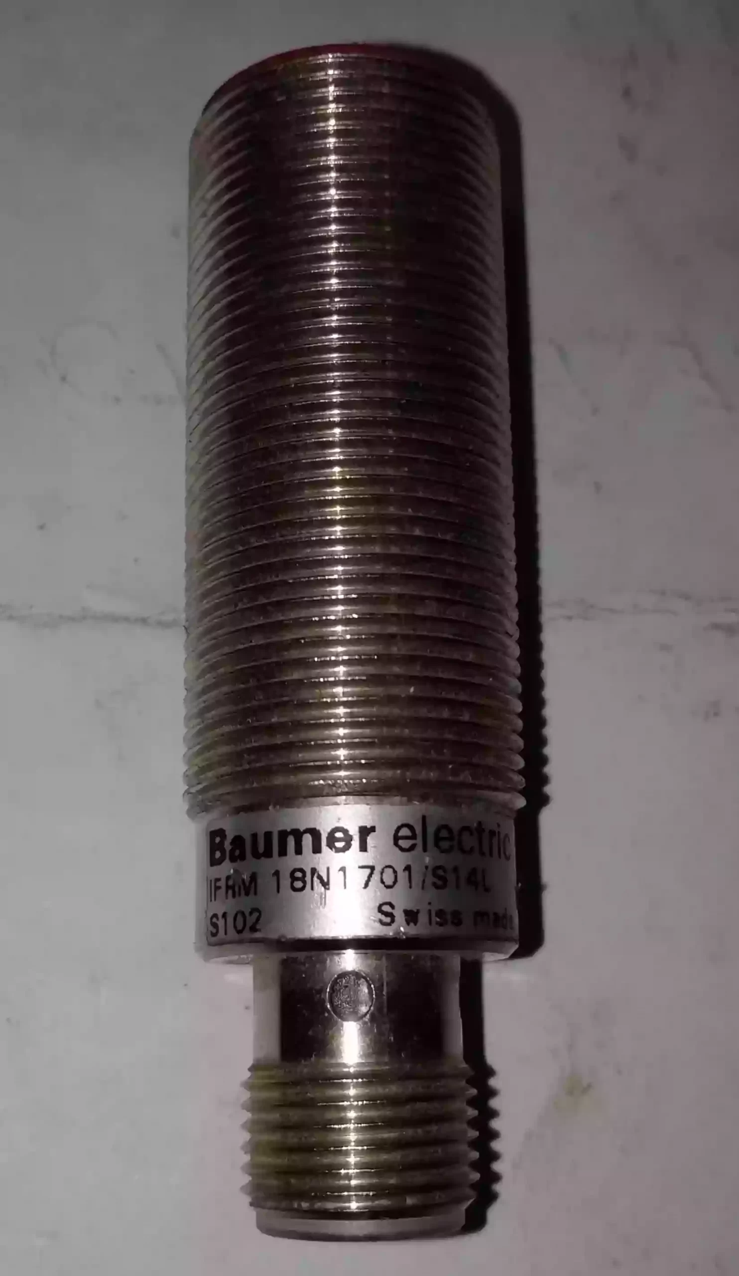 Baumer IFRM 18N1701/S14L Inductive proximity switch sensor, Pride Bangladesh offers marine and industrial sensors